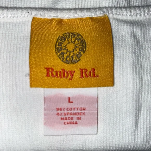 Ruby Rd Accented Top - Picture 11 of 11